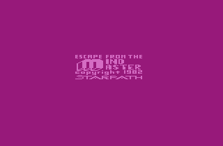 Escape from the MindMaster Screenshot