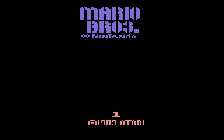 Mario Bros. Screenshot