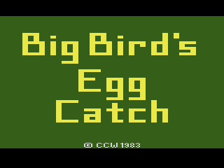 Big Bird’s Egg Catch Screenshot