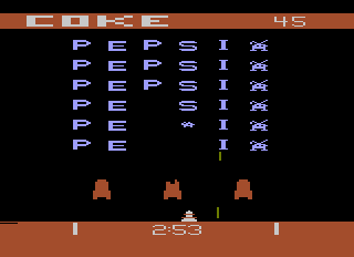 Pepsi Invaders Screenshot