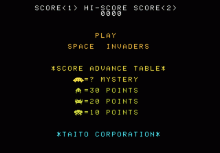 Space Invaders Screenshot