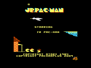 Jr. Pac-Man Screenshot