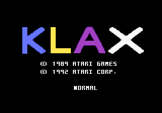 Klax Screenshot