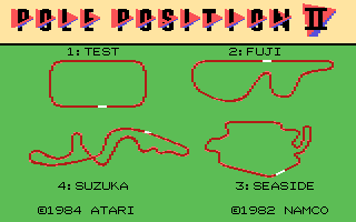 Pole Position II Screenshot