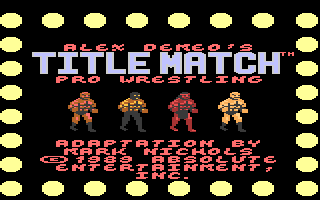 Title Match Pro Wrestling Screenshot