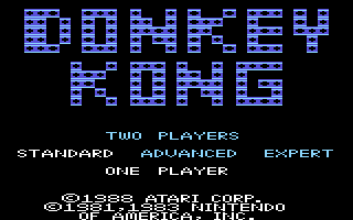 Donkey Kong Screenshot