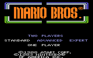 Mario Bros. Screenshot