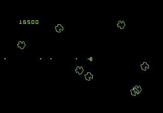 Asteroids Deluxe Screenshot