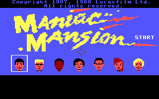Maniac Mansion Screenshot