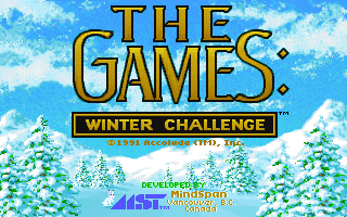 The Games: Winter Challenge Screenshot