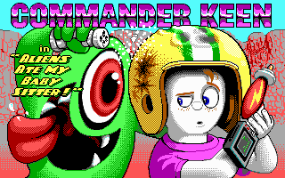 Commander Keen 6: Aliens Ate My Baby Sitter! Screenshot
