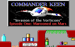 Commander Keen 1: Marooned on Mars Screenshot
