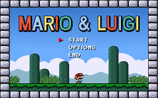 Mario and Luigi Screenshot