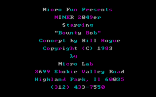 Miner 2049er Screenshot
