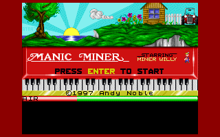 Manic Miner Screenshot