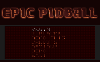Epic Pinball Screenshot