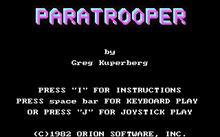 Paratrooper Screenshot