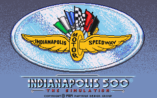 Indianapolis 500: The Simulation Screenshot