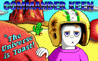 Commander Keen 8: Dead in the Desert Screenshot