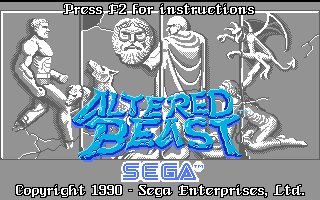 Altered Beast Screenshot