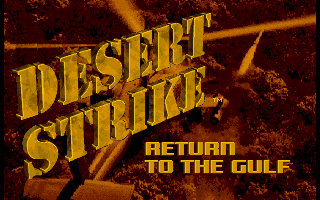 Desert Strike: Return to the Gulf Screenshot