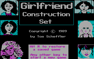 Girlfriend Construction Set Screenshot