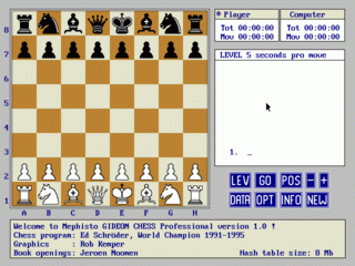 Mephisto Gideon Professional Screenshot