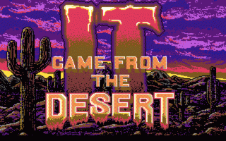 It Came from the Desert Screenshot