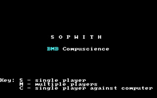 Sopwith Screenshot