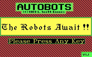 Autobots Screenshot
