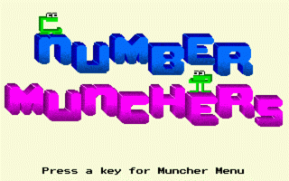 Number Munchers Screenshot