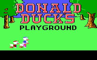Donald Duck’s Playground Screenshot