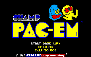 CHAMP Pac-em Screenshot