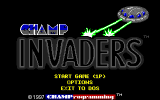 CHAMP Invaders Screenshot