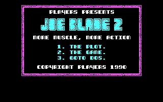 Joe Blade II Screenshot