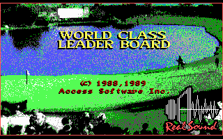 World Class Leader Board Screenshot