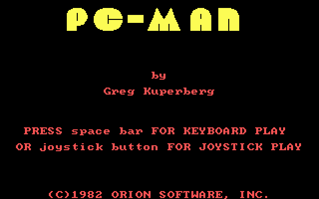 PC-Man Screenshot