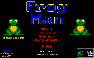 Frog Man Screenshot
