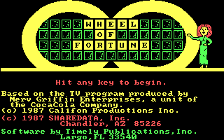 Wheel of Fortune Screenshot