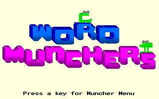 Word Munchers Screenshot