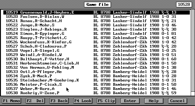 ChessBase 3.0 Screenshot