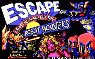 Escape from the Planet of the Robot Monsters Screenshot