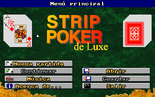 Strip Poker de Luxe Screenshot
