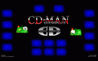 CD-Man Version 2.0 Screenshot