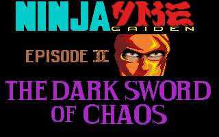 Ninja Gaiden II: The Dark Sword of Chaos Screenshot