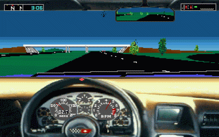 Test Drive III: The Passion Screenshot