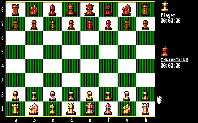 Fidelity Chessmaster 2100, The Screenshot