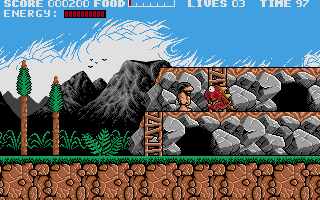 Prehistorik Screenshot