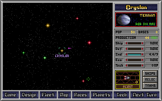 Master of Orion Screenshot