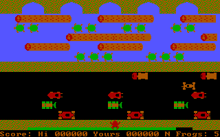 Frogger Screenshot